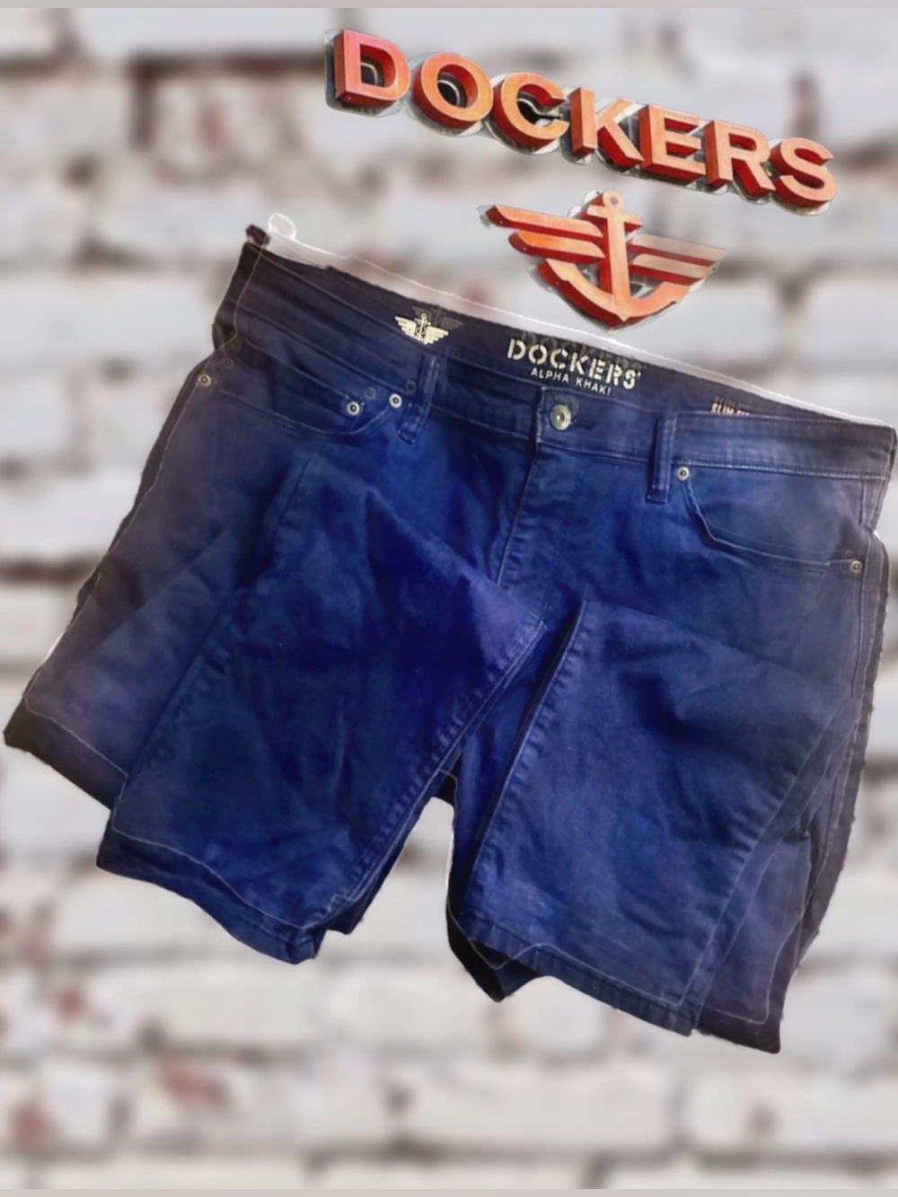 Dockers Alpha Khaki Supreme Flex Slim Fit Jeans